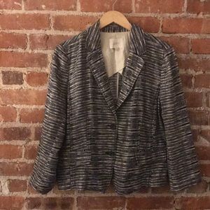 Loft Black and Tan Jacket